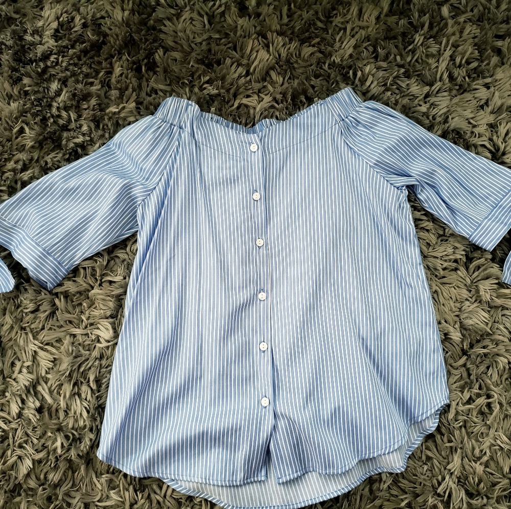 Haute Project off the shoulder top
